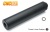 GUARDER 14mm正ネジ仕様 CNCアルミ コンパクトピストルサイレンサー BK (SILENCER-13A)