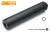 GUARDER 14mm逆ネジ仕様 CNCアルミ コンパクトピストルサイレンサー BK (SILENCER-13B)