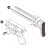 VFC HK53 GBBパーツ/02-01 グリップ [VG2EGRP010]