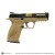 WE M&P FORCE T3-B カスタム GBB （BKステルススライド/GDバレル/TANフレーム）