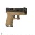 WE G19 T2カスタム GBB （BKスライド/SVバレル/TANフレーム）
