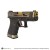 WE G19 T3カスタム GBB （SVスライド/GDバレル/BKフレーム）