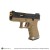 WE G19 T6カスタム GBB （BKスライド/GDバレル/TANフレーム）