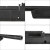 ACE1 ARMS MAGPUL X-22タイプ バックパッカーストックキット Black （KJ KC-02 GBB対応）