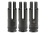 Airsoft Artisan SF FH556-216Aタイプ スチールフラッシュハイダー (14mm逆ネジ)