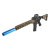 Airsoft Artisan Blue Canタイプ トレーニングダミーサイレンサー (14mm逆ネジ)