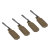 WoSporT エラスティックIDタグ 4pcs 各色