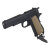 WoSporT 1911キーチェーン 1/4スケール BK/GY
