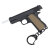 WoSporT 1911キーチェーン 1/4スケール BK/GY