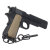 WoSporT 1911キーチェーン 1/4スケール BK/GY