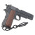 WoSporT 1911キーチェーン 1/4スケール BK/GY