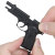 WoSporT M92キーチェーン 1/4スケール BK/SV