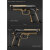 WoSporT M92キーチェーン 1/4スケール BK/SV