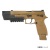 5KU SPIRITFIRE マズルフラッシュトレーサー搭載 コンペンセイター SIG AIR P320 M17 GBB対応 BK