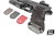 C&C Tac Killer Innovationsスタイル Glock GPベースパッド DDC (東京マルイ/WEグロックシリーズ対応)