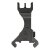 RGW Railscales Leaf-PEQスタイル フィクスドフロントサイト BK