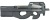 CyberGun P90TR GBB BK Marking Ver.※並行輸入品