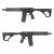 【JPバージョン】EMG/DE Airsoft Daniel Defense MK18 10.3inch ガスブローバックライフル FDE (OfficialLicense/JP Ver.)