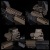 WoSporT UNITYタイプ FAST OPTIC RISER MOUNT マウントベース 20mmレール対応 BK