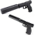 ACE1 ARMS UMAREX HK VP9用 SilencerCoスタイル タクティカルアウターバレル 14mm正ネジ