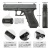【JPバージョン】GHK/Umarex GLOCK17 Gen.3 ガスブローバックピストル ((Tungsten/CERAKOTEカスタム/OfficialLicense)