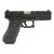 King Arms G17 Gen.3 カスタムアルミスライド GBBハンドガン BK