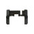 Airsoft Monster F1 Firearmsタイプ ファイアセレクター BK (GHK M4 GBB対応)