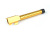 SAA ZEVスタイル タクティカルディンプルバレル GOLD 14mm正ネジ