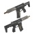 Salvo Precision Q Honey Badger SBR Style 7inch Replica GBBR Black (JP Ver./RealMarking)