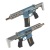 Salvo Precision Q Honey Badger SBR Style 7inch Replica GBBR Blue (JP Ver./RealMarking)