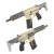 Salvo Precision Q Honey Badger SBR Style 7inch Replica GBBR FDE (JP Ver./RealMarking)