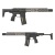 Salvo Precision Q Honey Badger SD Style 7inch Replica Toy GBBR Black ガスブローバックライフル (JP Ver./RealMarking)