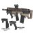 SRU PRECISION SARB-15/AR15 ブルパップシャーシキット Black GBB用 RealSteel Ver.