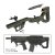 SRU PRECISION SARB-15/AR15 ブルパップシャーシキット Olive Drab GBB用 RealSteel Ver.