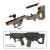 SRU PRECISION SARB-15/AR-15 ブルパップシャーシキット Tan GBB用 AIRSOFT Ver.