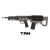 SRU PRECISION SARB-15/AR15 ブルパップシャーシキット Tan GBB用 RealSteel Ver.