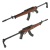 【JPバージョン】SEAL Airsoft H-05 Ruger 10/22 Retro Tactical Folding Stock Black ガスブローバックライフル