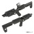SEAL Airsoft IMI Defense Kidonスタイル モジュラーピストルコンバージョンキット Black (5種類アダプター付属)