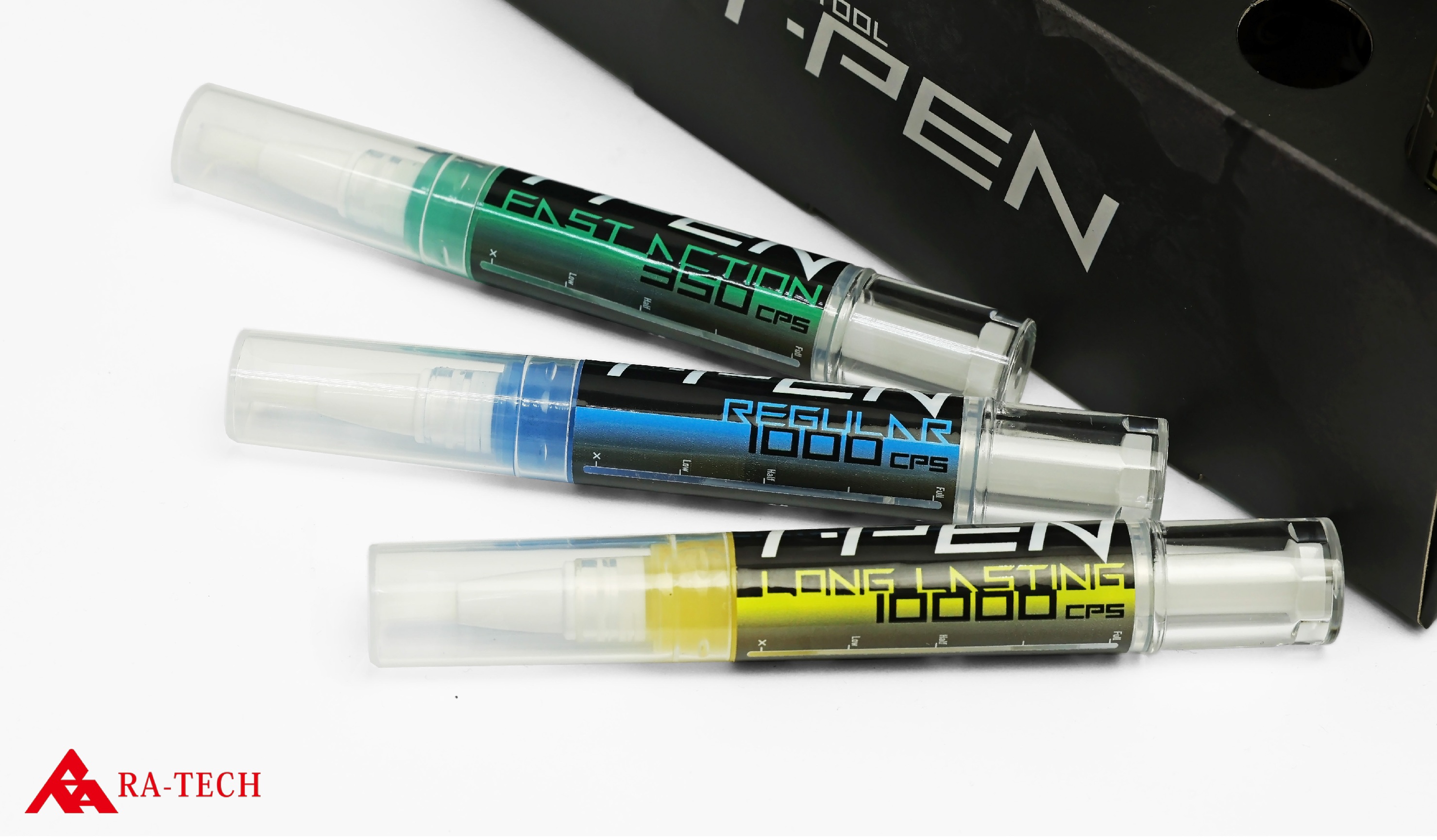 RA-TECH T-PEN シリコンオイルペン (350cps/1000cps/10000cps)