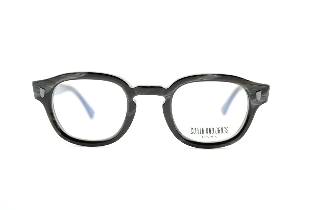 CUTLER AND GROSS / カトラーアンドグロス 9290 01 Optical Round Glasses-Obsidian Black 012/350