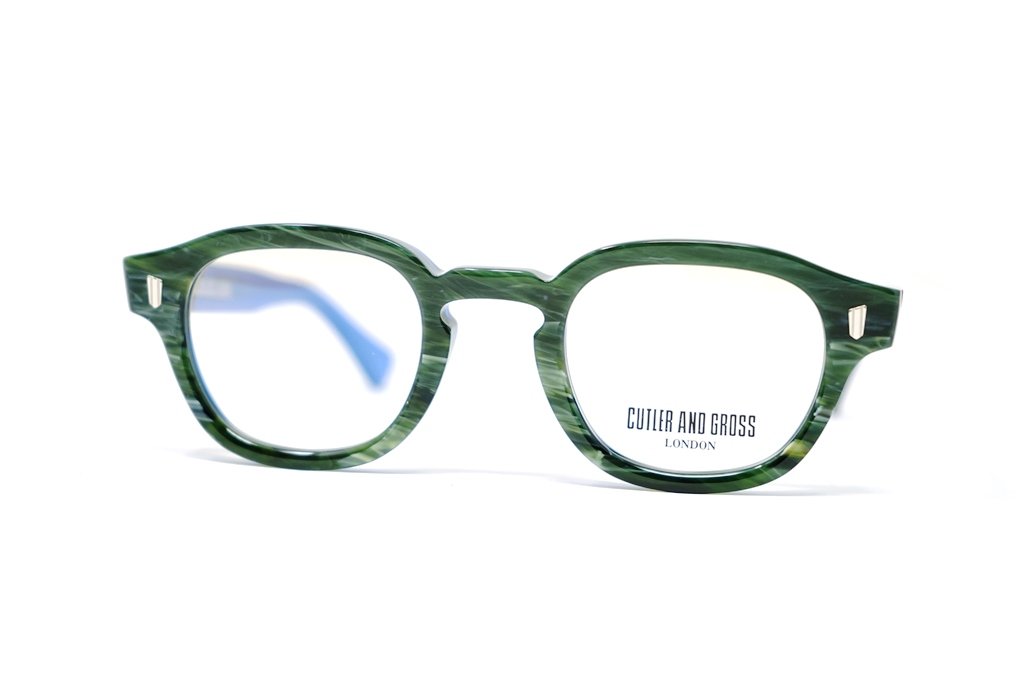 CUTLER AND GROSS / カトラーアンドグロス 9290 A5 Emerald Marble on Ink