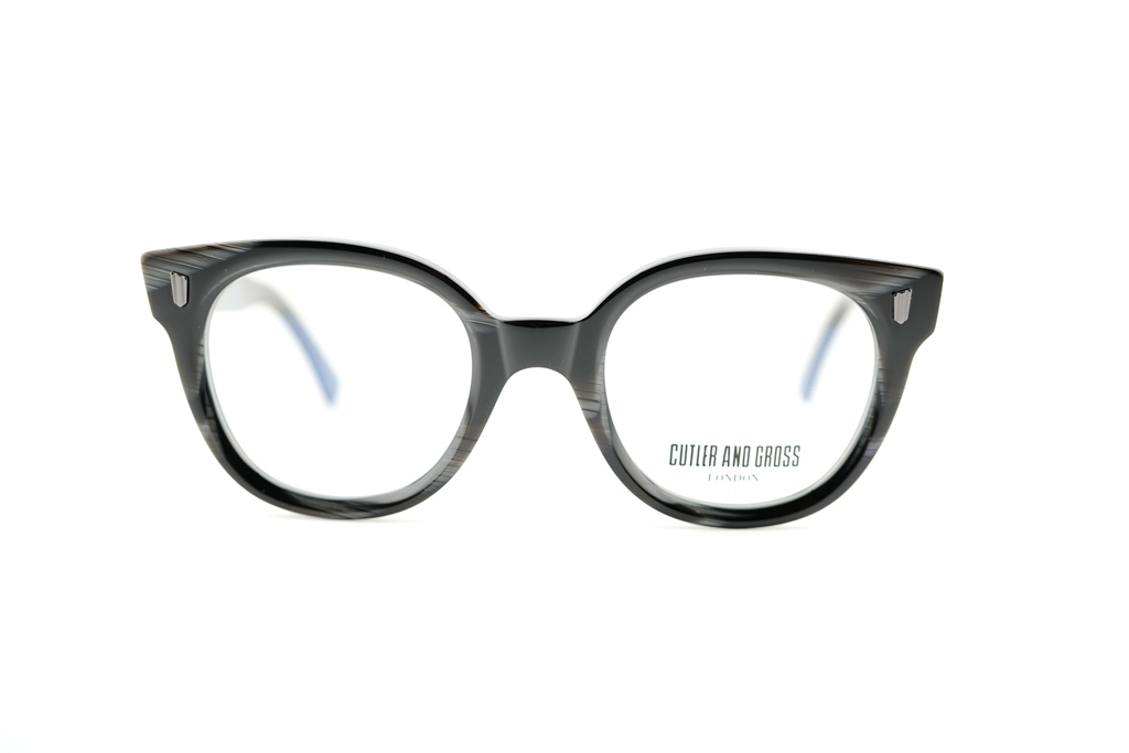 CUTLER AND GROSS / カトラーアンドグロス 9298 01 Optical Cat Eye Glasses-Obsidian Black 127/350