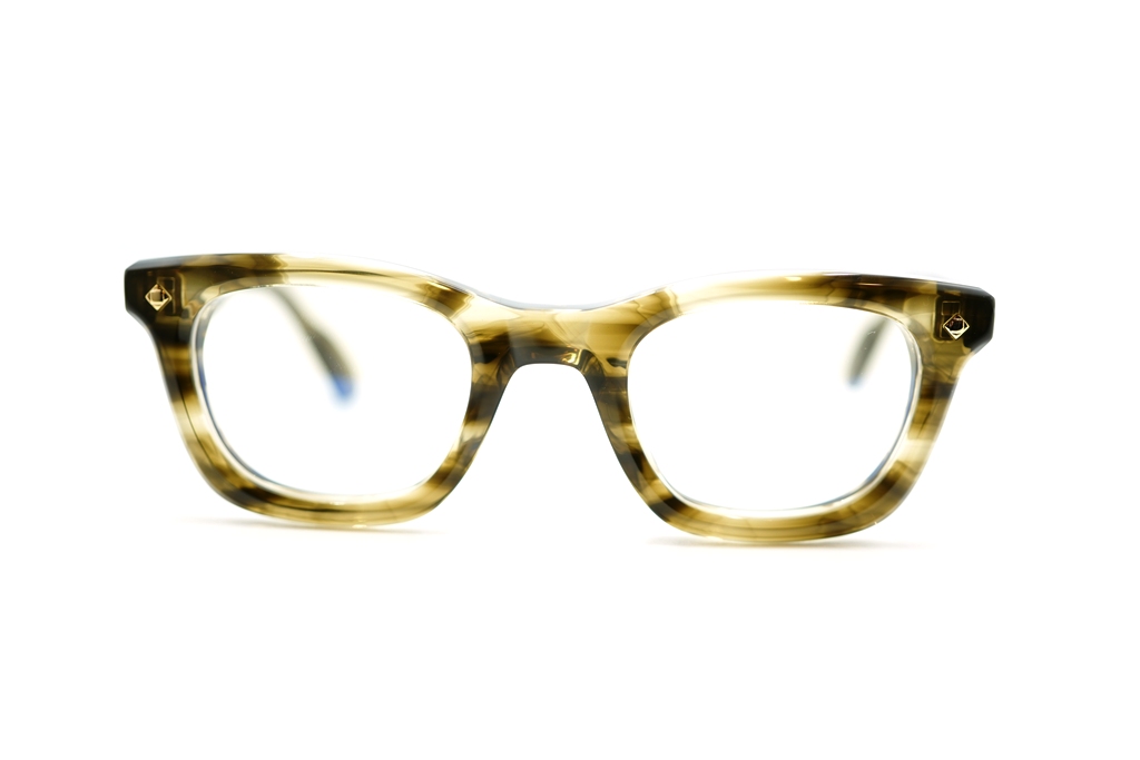 Lunetterie Générale / ルネテリエ ジェネラル Forever Young Olive & 18K Gold