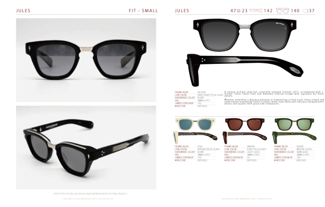 世界350本限定ジャックマリーマージュ10周年 JAGGER サングラス JACQUESMARIEMAGE / ジャックマリーマージュ THE DECADE COLLECTION