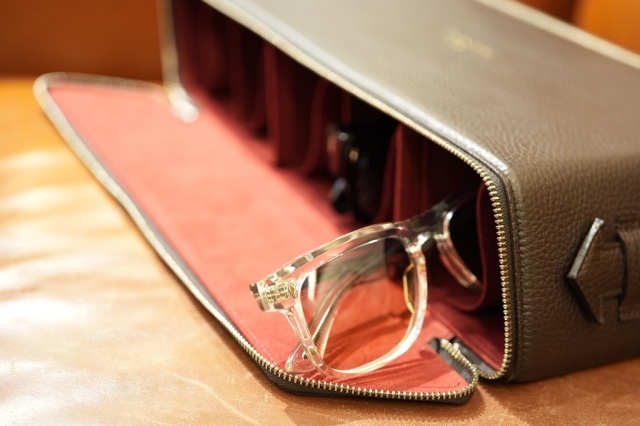 PARALLELOGRAM PRISM STORAGE BOX TYPE 10 / Dark Brown & Agate  STRUT Special Order