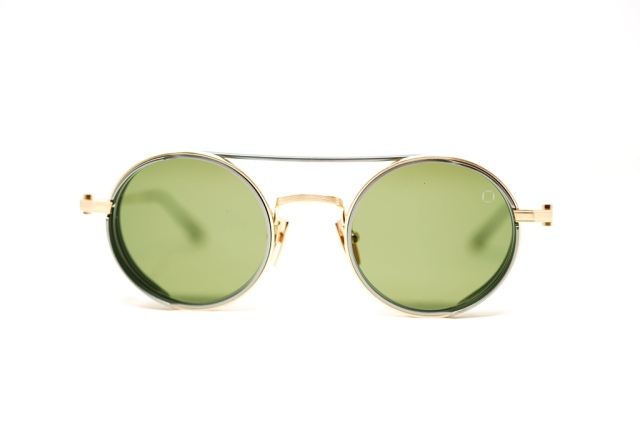 AKONI / アコニ ERIS - Brushed White Gold - Matte Black Palladium W/Dark Olive