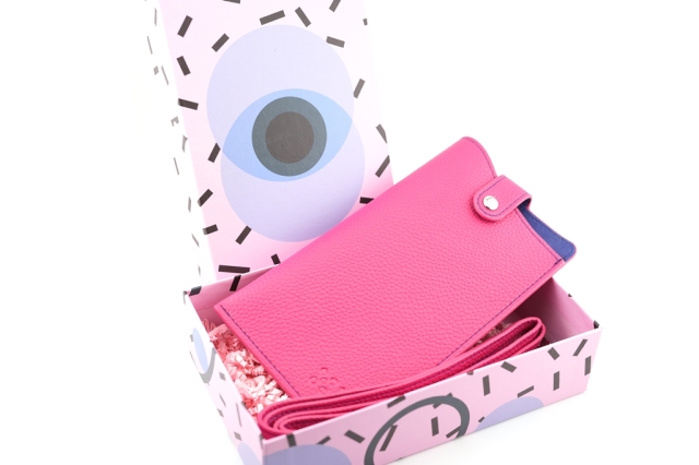 XIT/エックスアイティー vegan leather case pink