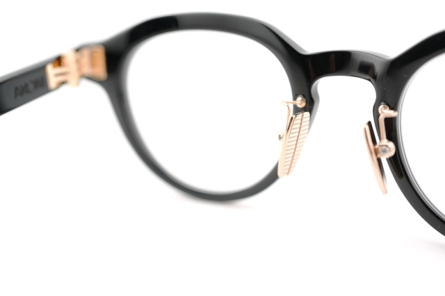 ■AKONI ■ WISE ■アコニ■サングラス■未使用品 AKONI / アコニ WISE(48) - Black - Brushed White Gold