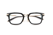 AKONI / アコニ COMPTON – Black / Brushed 12k Gold