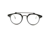 LUCAS de STAEL / ルーカスドスタール HELIUM 10 Genuine cow leather Shiny grey croco - metal Brass